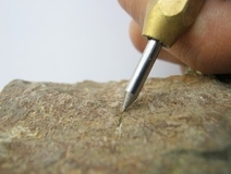 قلم سختی سنج اسید زمین شناسی